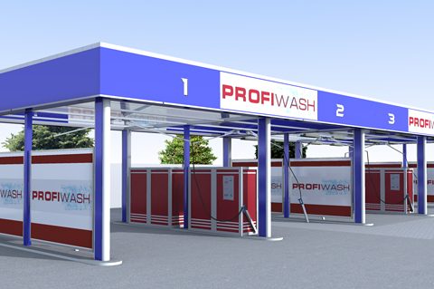 Модульные мойки самообслуживания PROFIWASH Outdoor