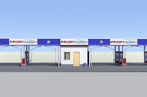 Контейнерные мойки самообслуживания PROFIWASH Indoor